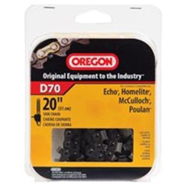 Noregon Systems Oregon Cutting Systems D70 20 in. Chainsaw Replacment Chain 1244391